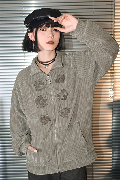 China Mode High Neck Zipper Jacket