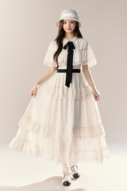 ヴェリービューティフルティアードドレス