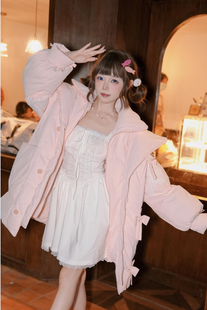 Sweet Hooded Down Jacket