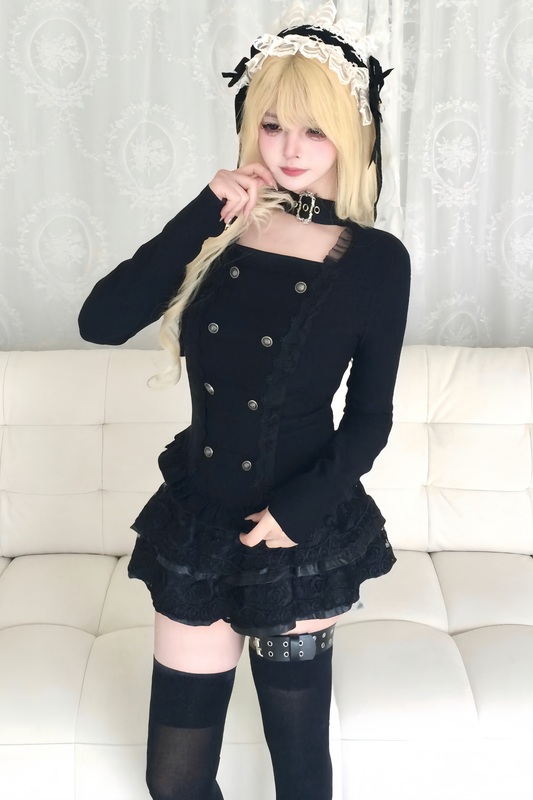 Dark Slim Fit Cardigan