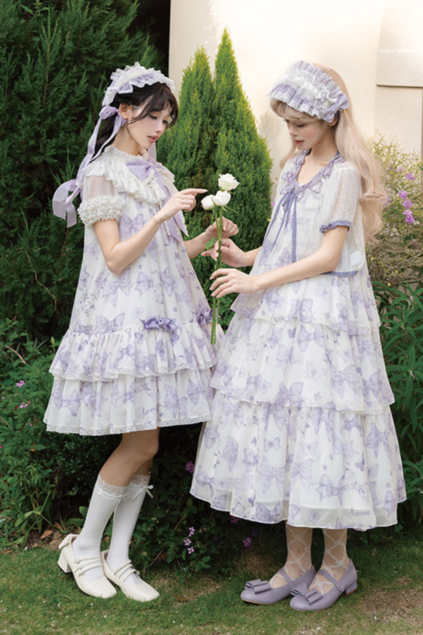 Eternal Garden Lolita Dress + Shirt + Cardigan