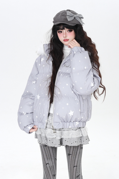 Star Design Down Jacket