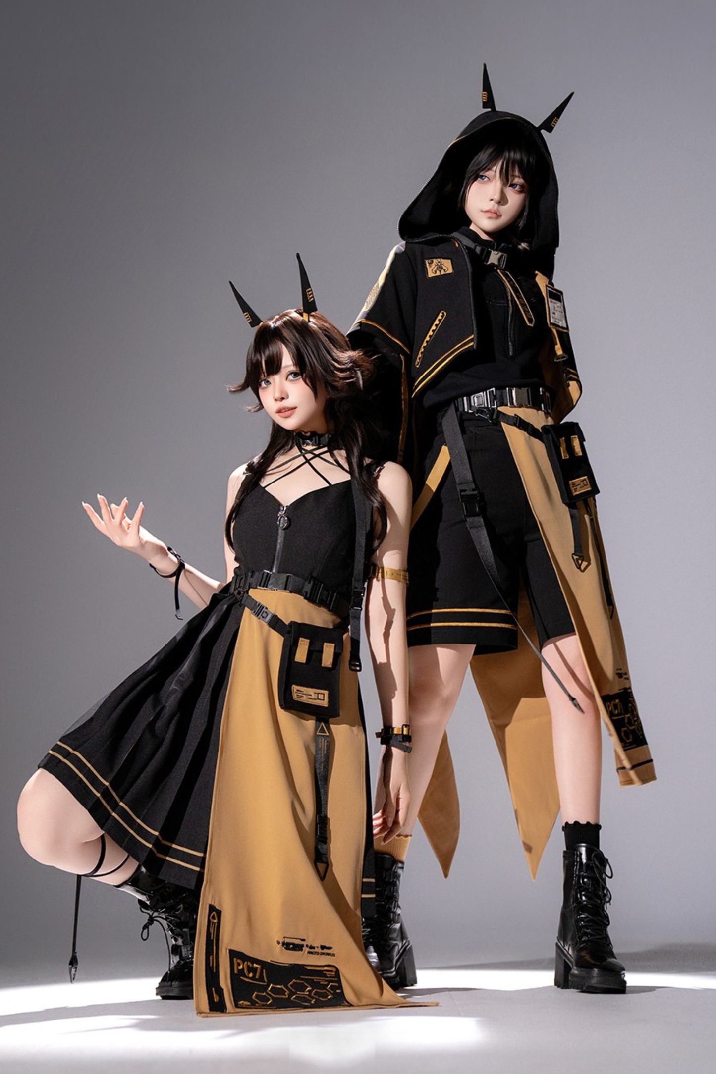 【12月26日予約締切】フューチャリスティックサイバービープリンスロングテールジャケットスーツ＋サスドレス