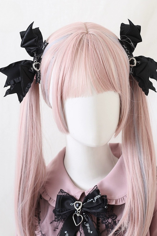 Dark Doll Double Ponytail Hair Accessories