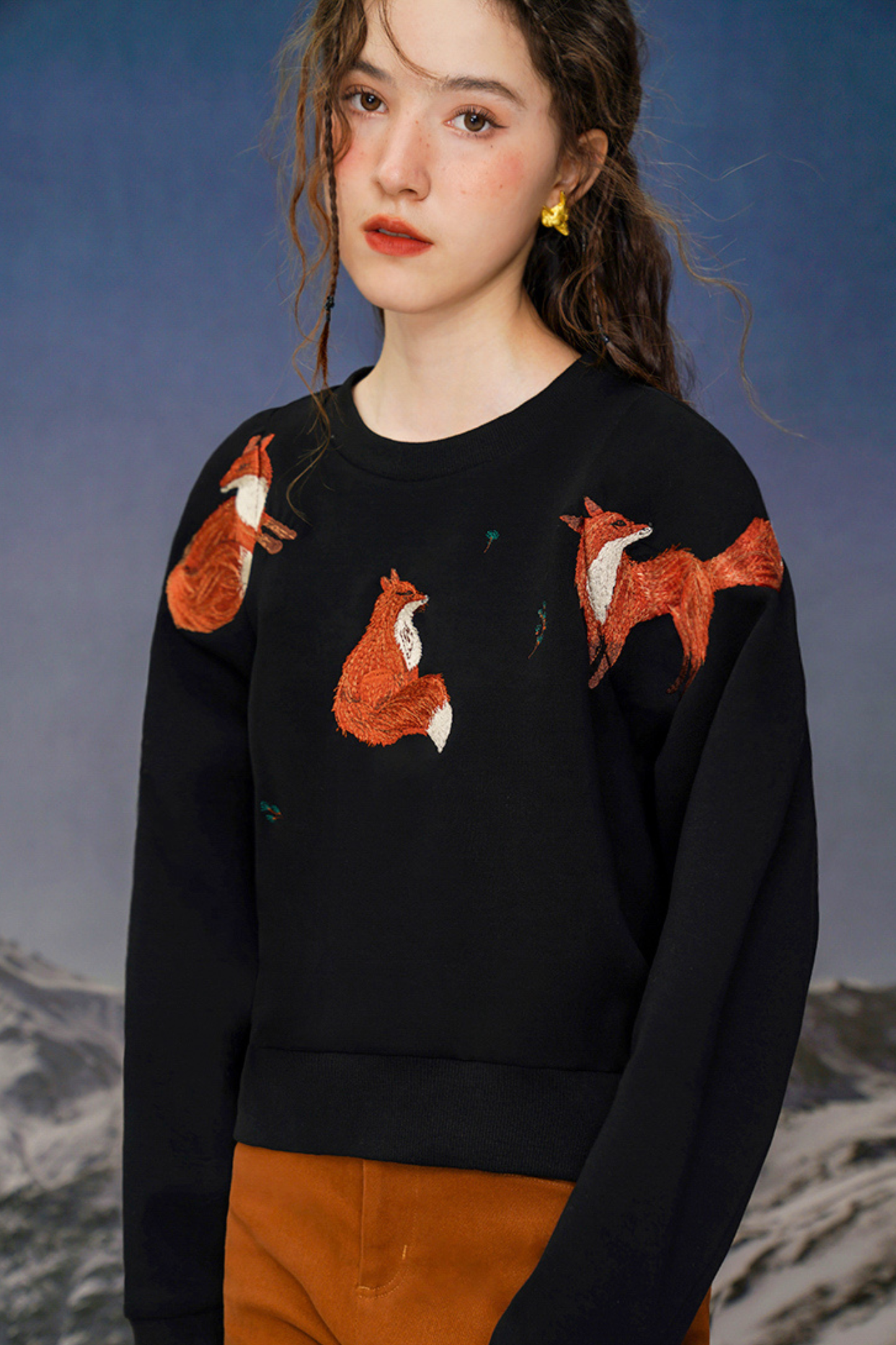 Red Fox Sweatshirt