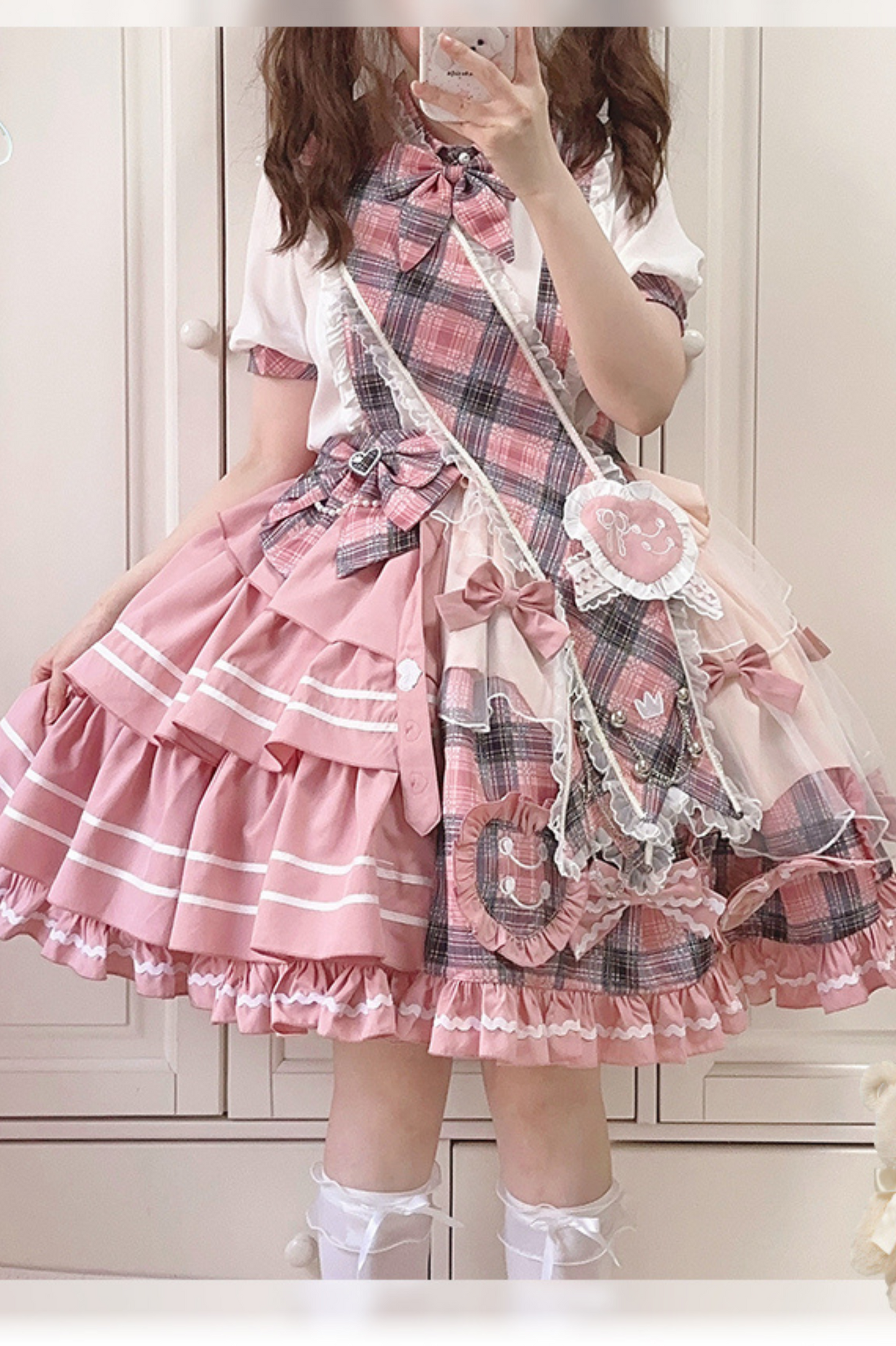 スイートハートアイドルソングロリータセットアップ