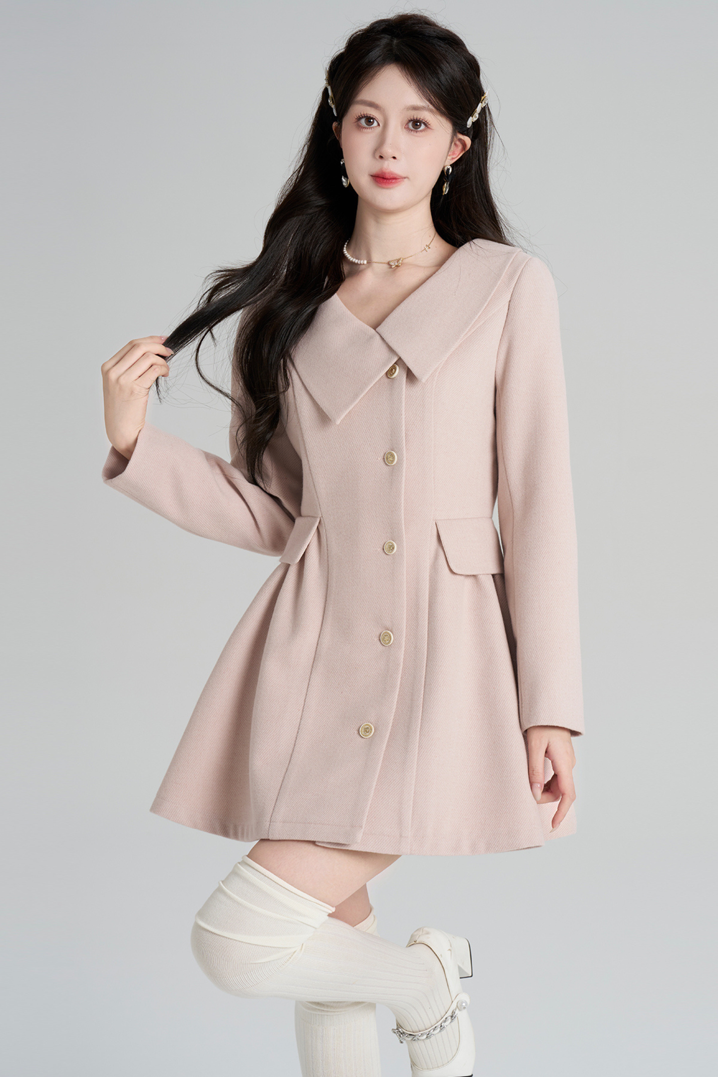 フレンチスイートパッドウエストコート