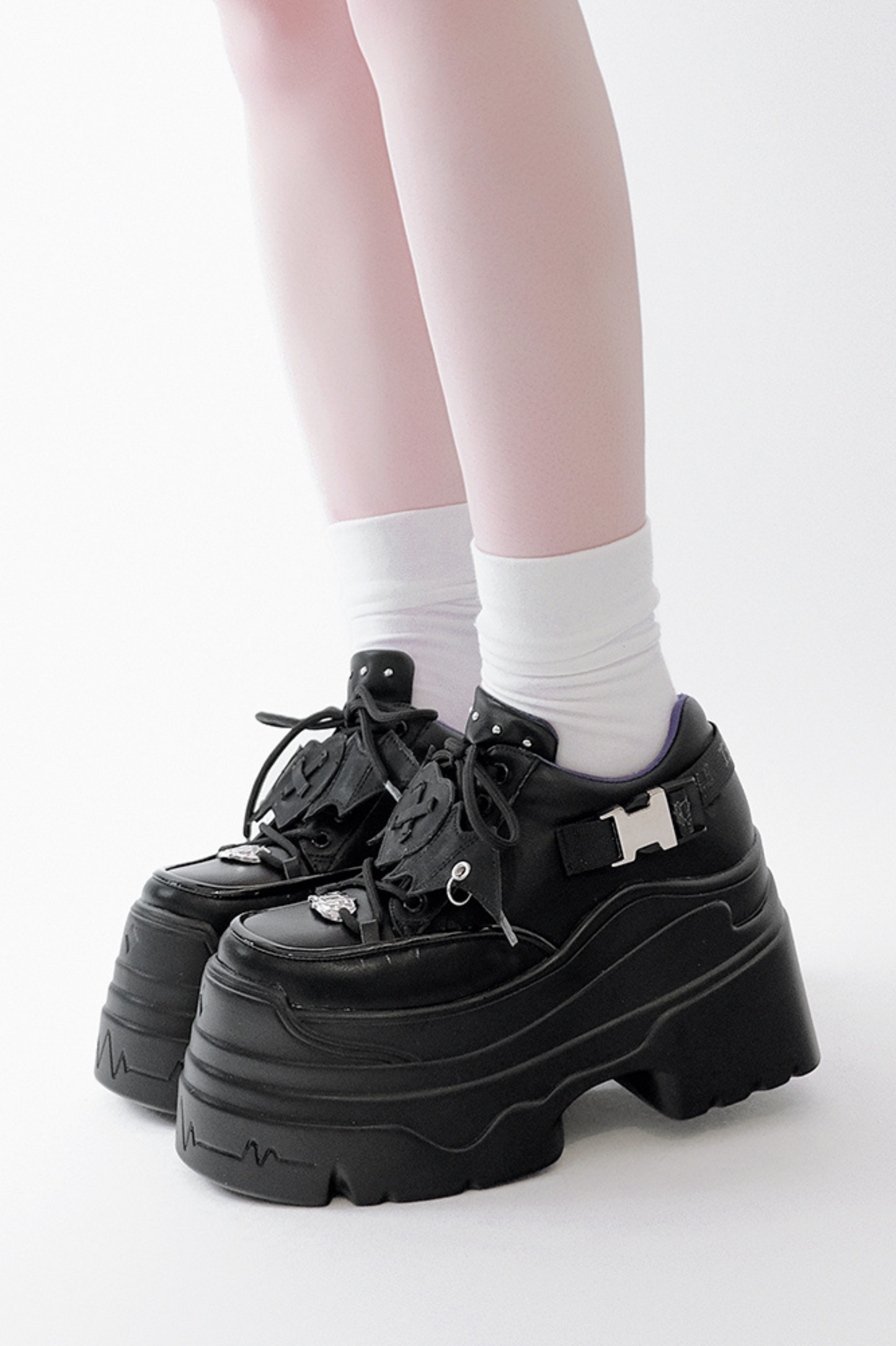 Sweet Cool Muffin Punk Platform Shoes