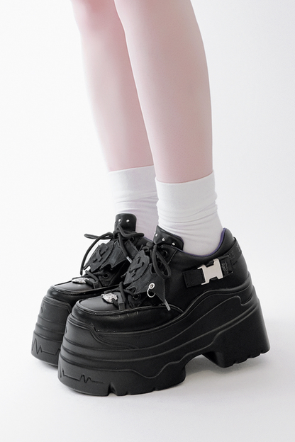 Sweet Cool Muffin Punk Platform Shoes