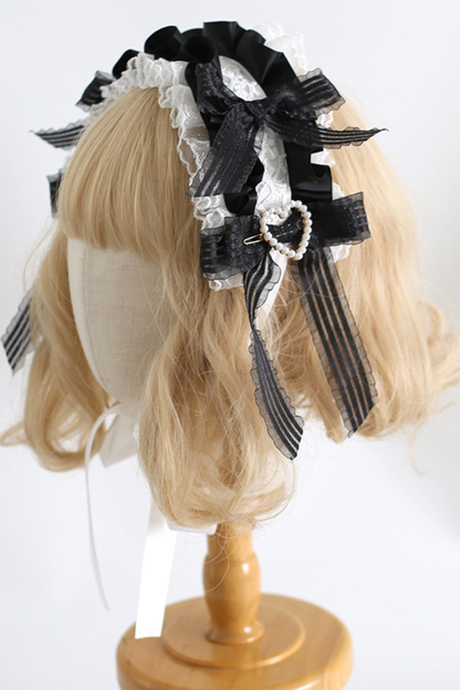 モノクロシックフロルドールロリータアクセサリー