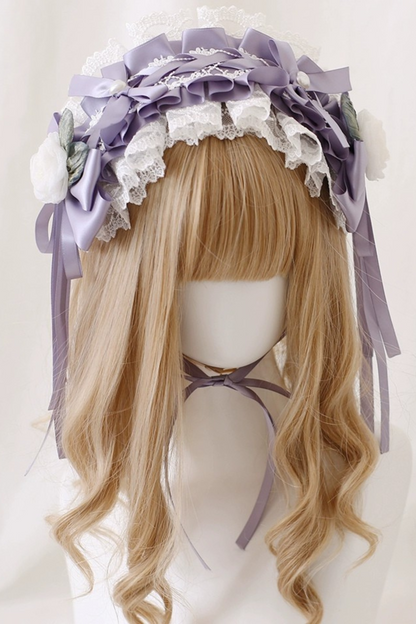 Purple Frill Princess Lolita Accessories