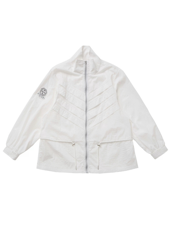 Summer InvasionSunscreen Skeleton JacketBlueWhiteFresh Color Suit