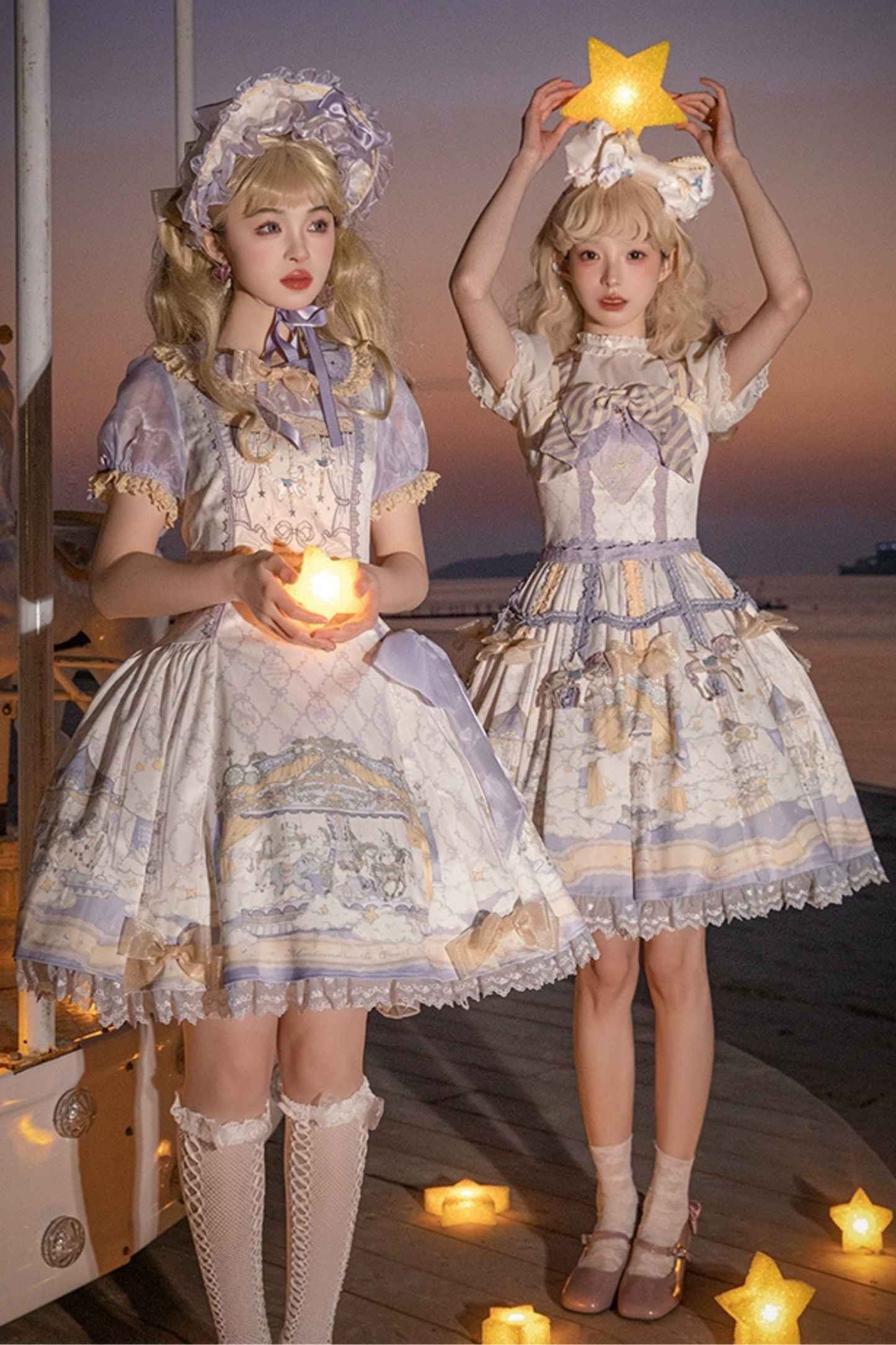 Dream Fancy Paradise Dress + Jumper Skirt + Shirt + Apron