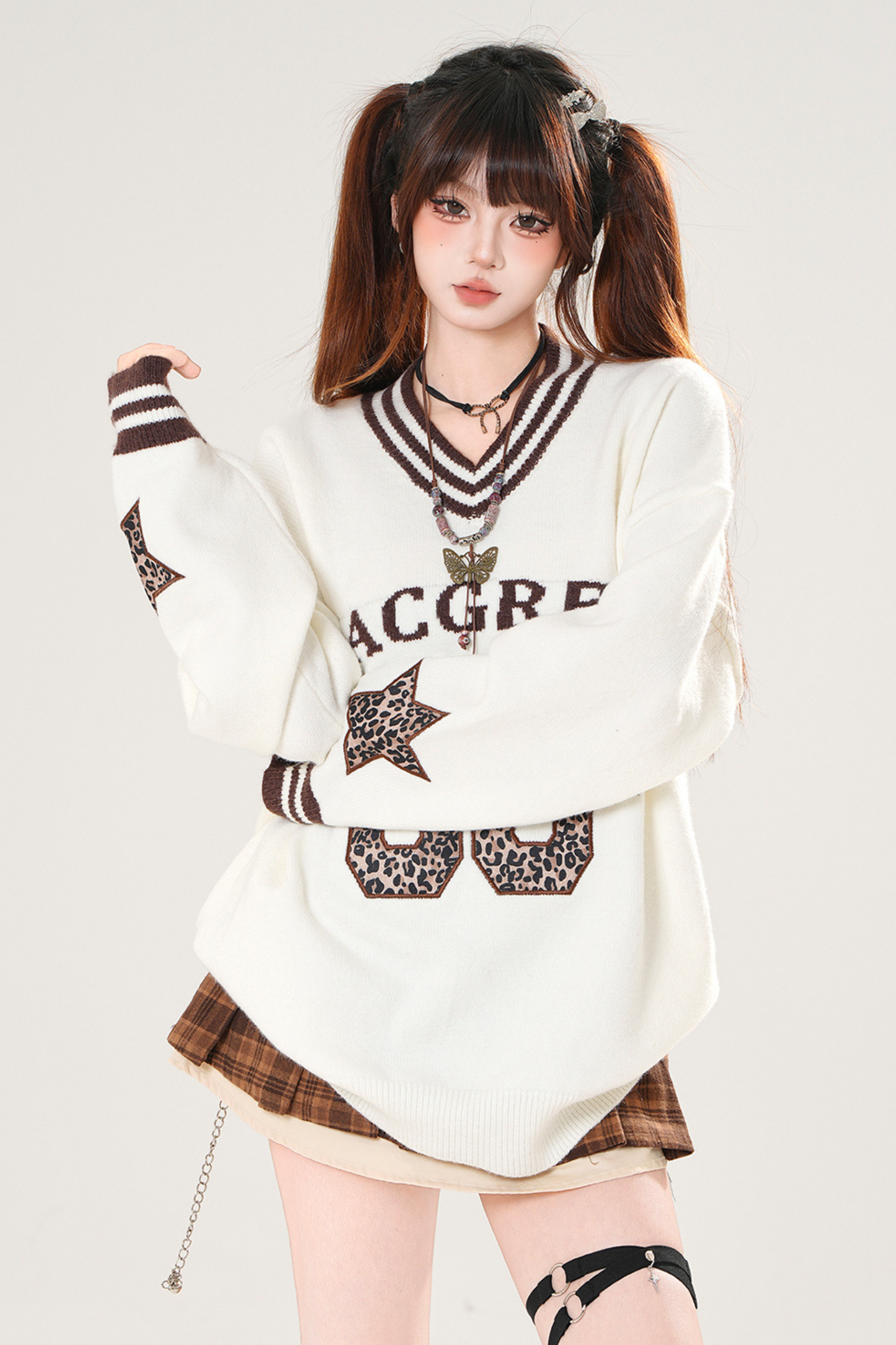 レオパードエンブロアメリカントップス