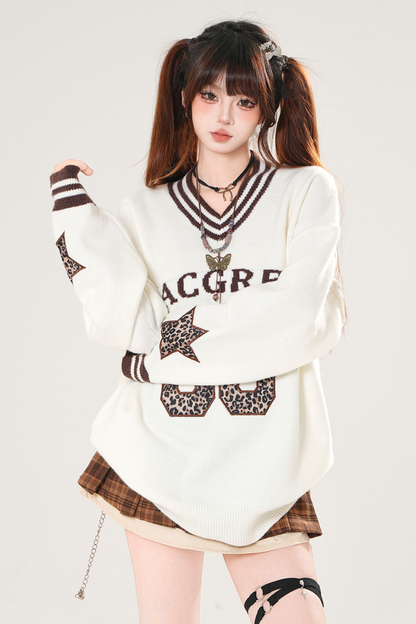 レオパードエンブロアメリカントップス