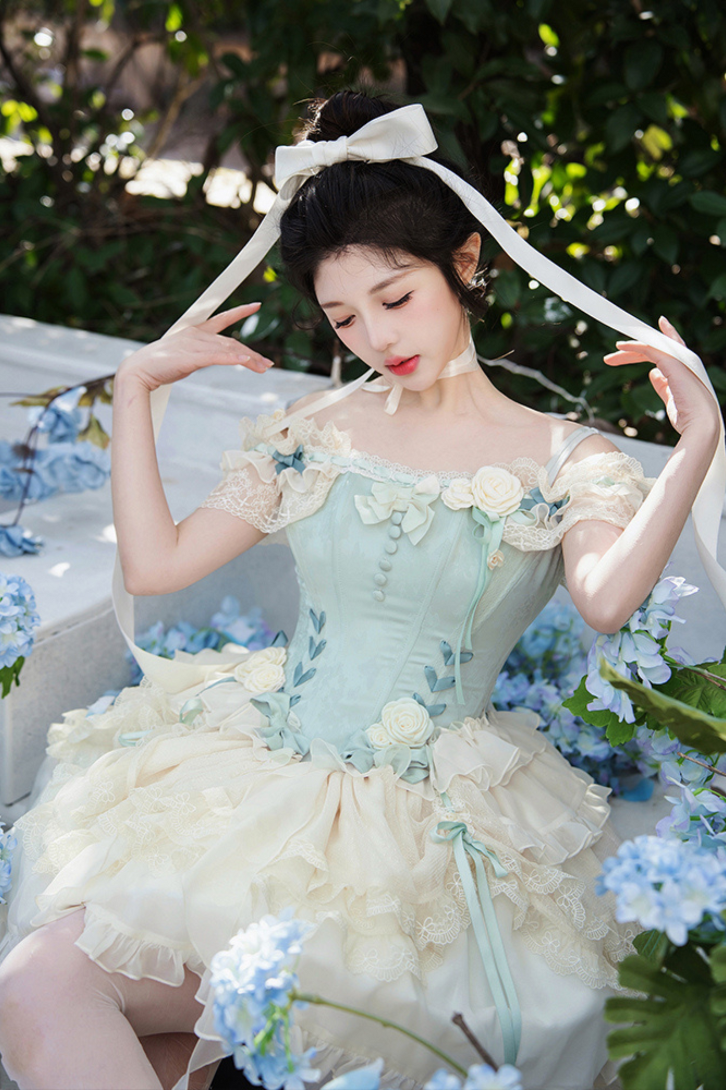 Light Green Fairy Ballet Style Lolita Dress