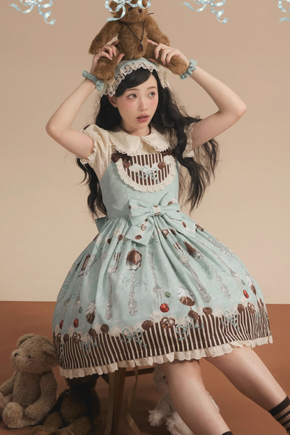 Sweet Mint Doll Lolita Dress