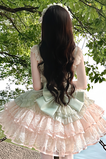 スイートロリータバレエジャンパースカート