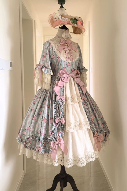 エレガントプリンセススリーブロリータドレス