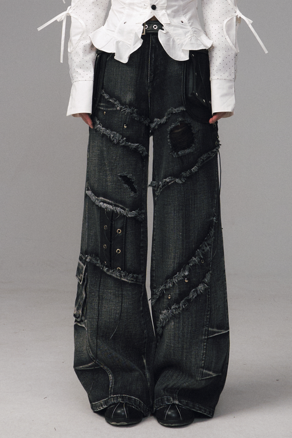 Treat Punk Heavy Punk Denim Pants