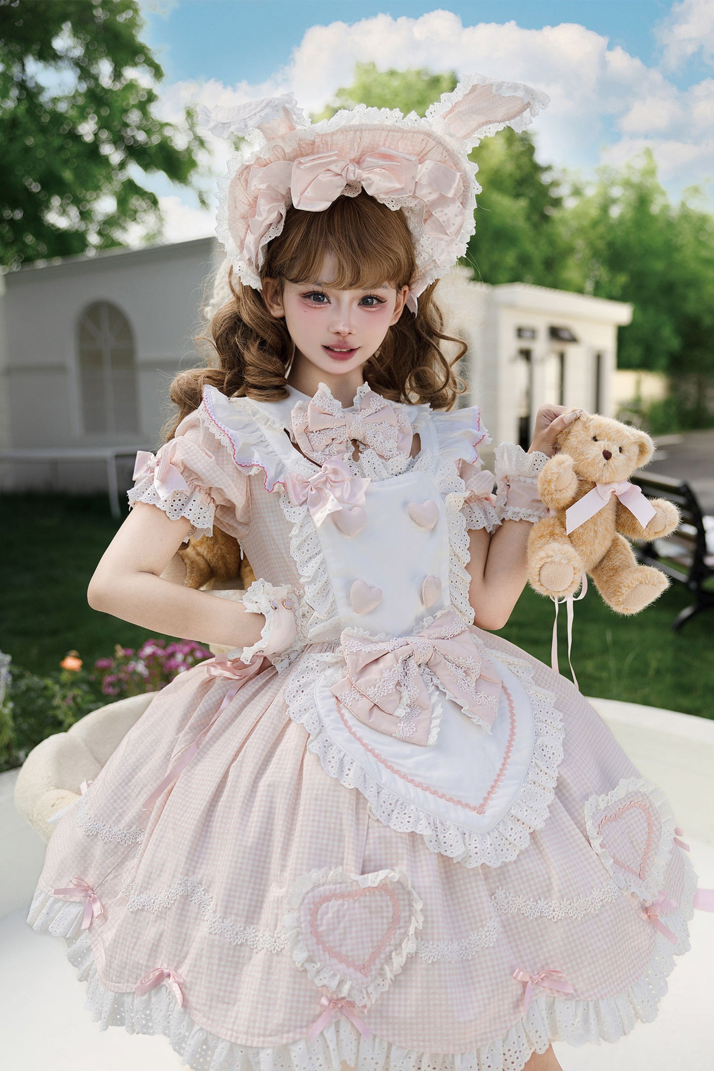 キュートシュガーメイドロリータドレス