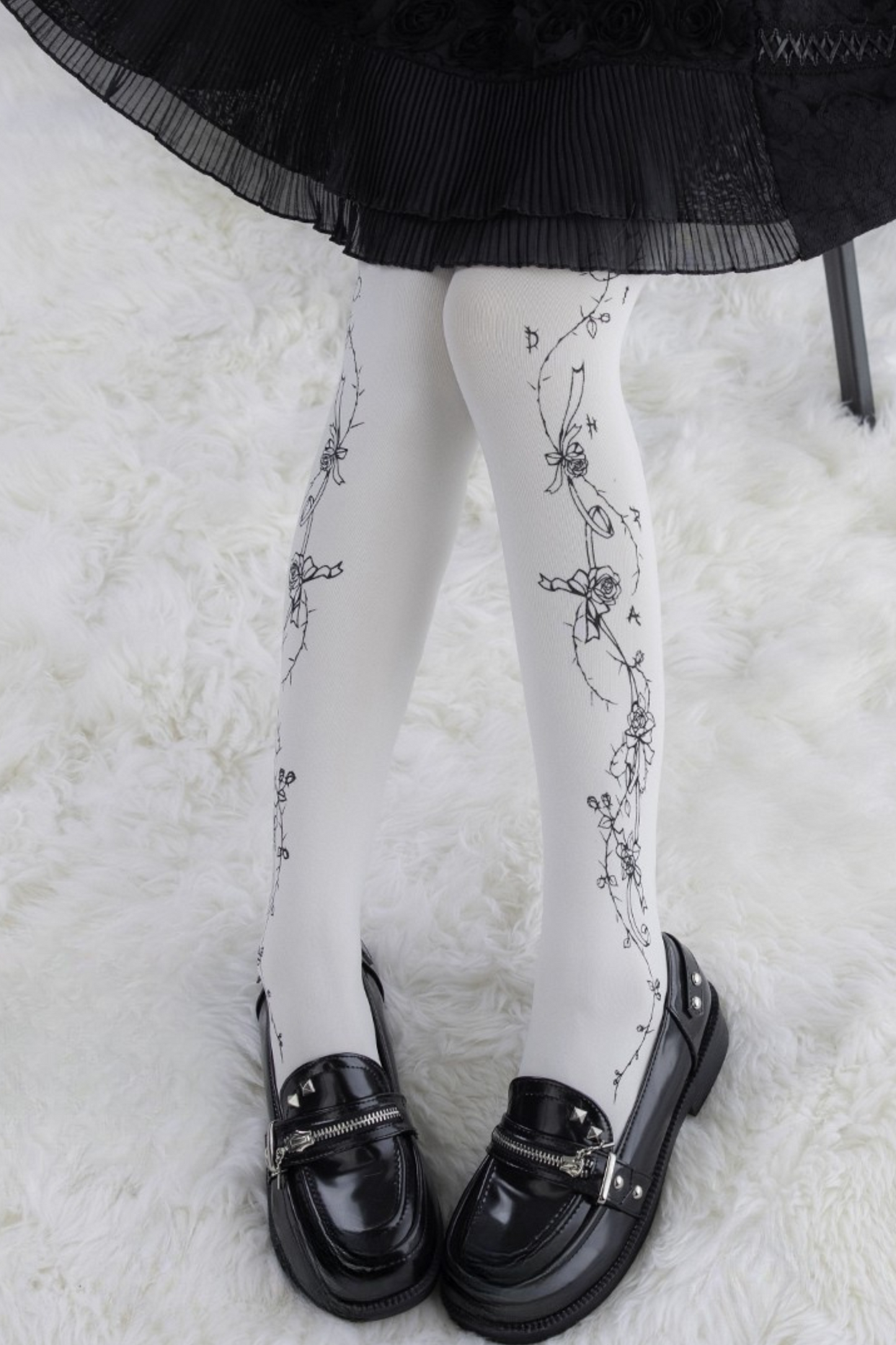 Rose Story Lolita Tights