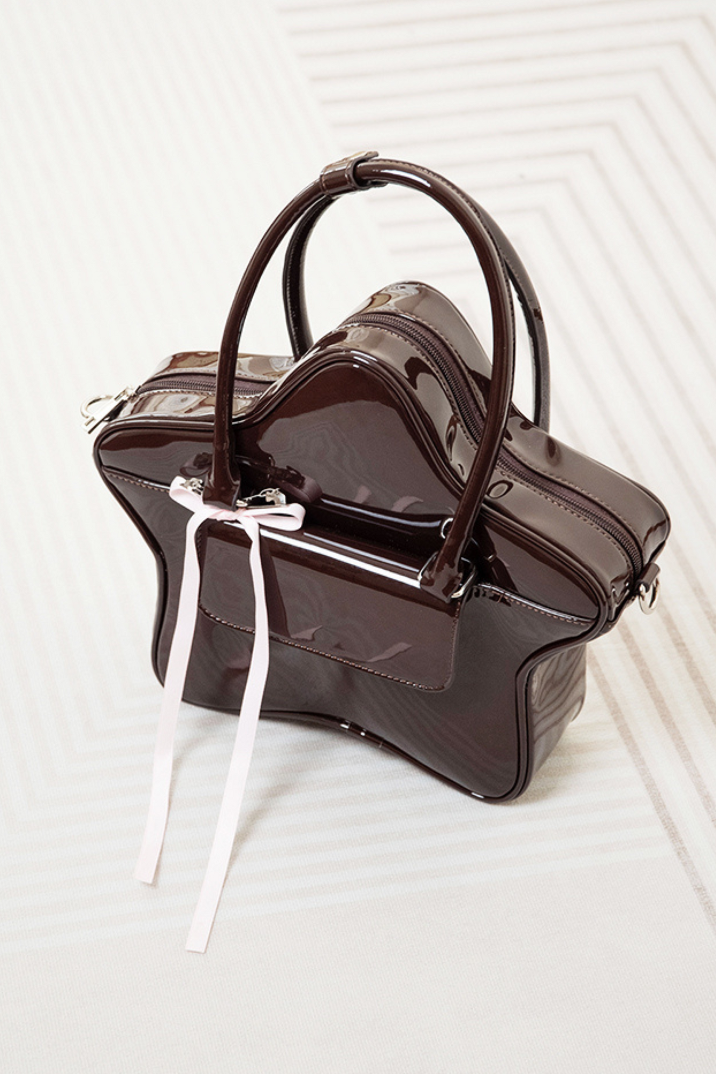 チョコレートスターリボンY2Kバッグ