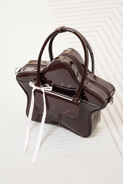 チョコレートスターリボンY2Kバッグ