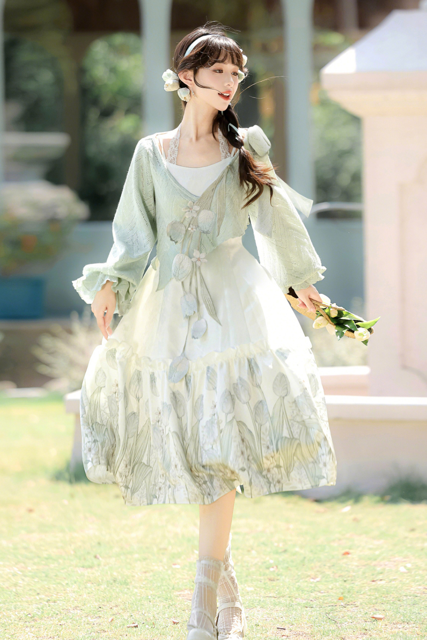 Neverless Island Slip Dress + Top