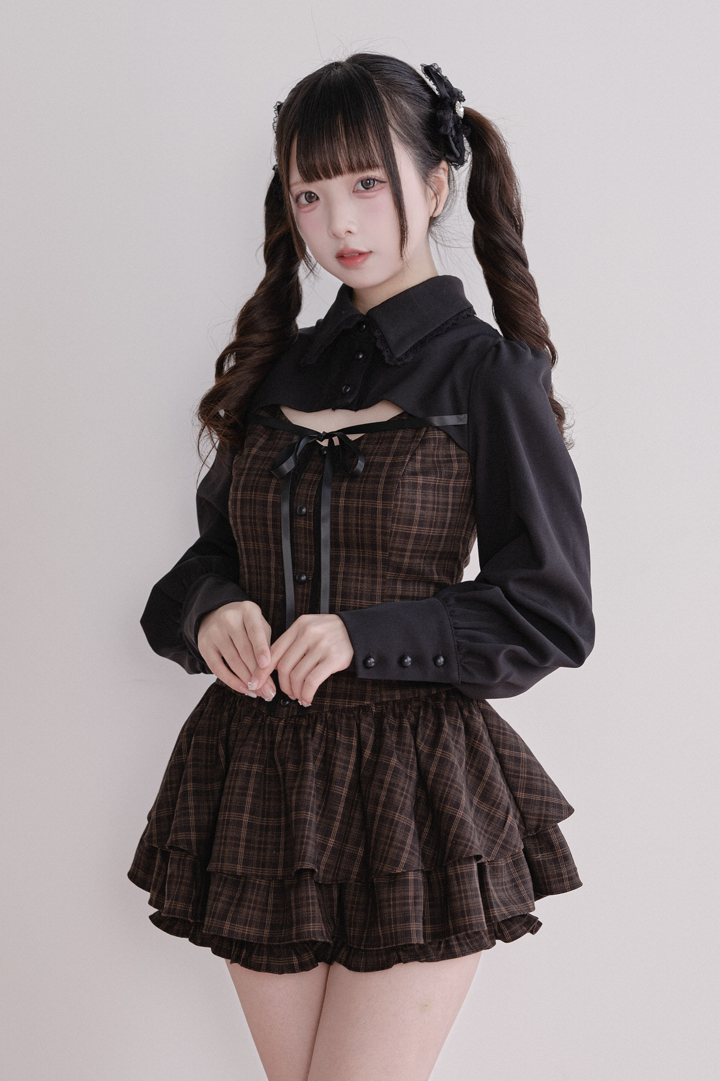 Plaid Sweet Dress + Inner Shorts