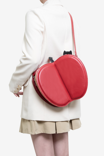 フリップアップルショルダーバッグ