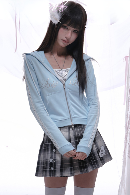 エンジェルストーンロゴY2Kパーカー