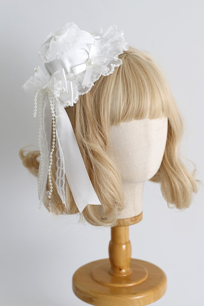White Antique Lolita Accessories