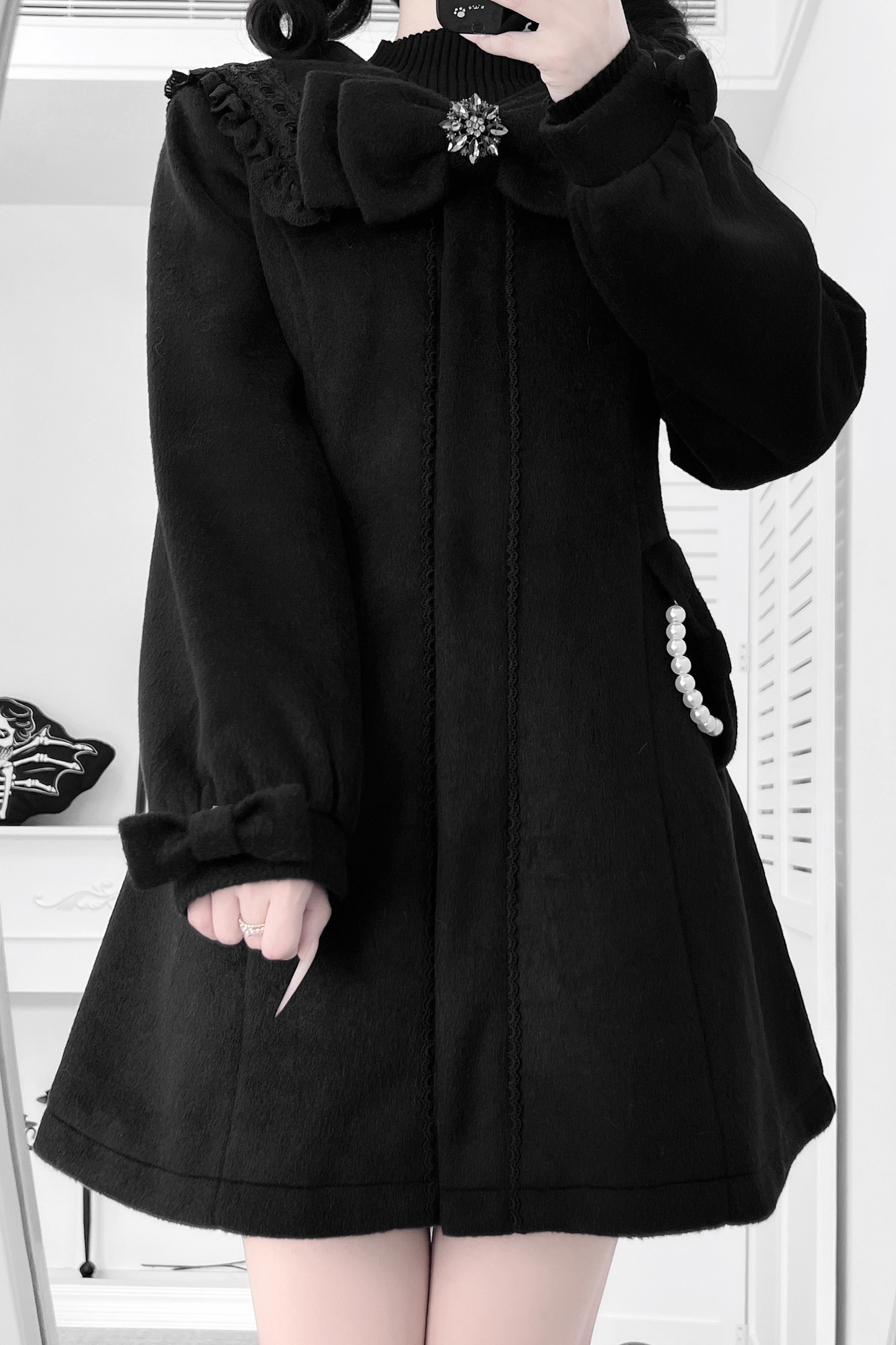 リボンフレアスイートコート