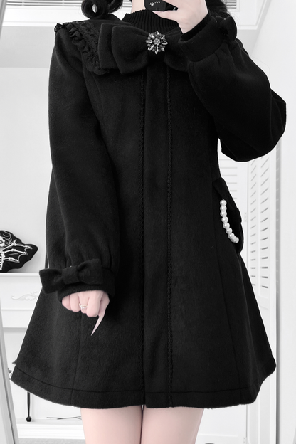 リボンフレアスイートコート