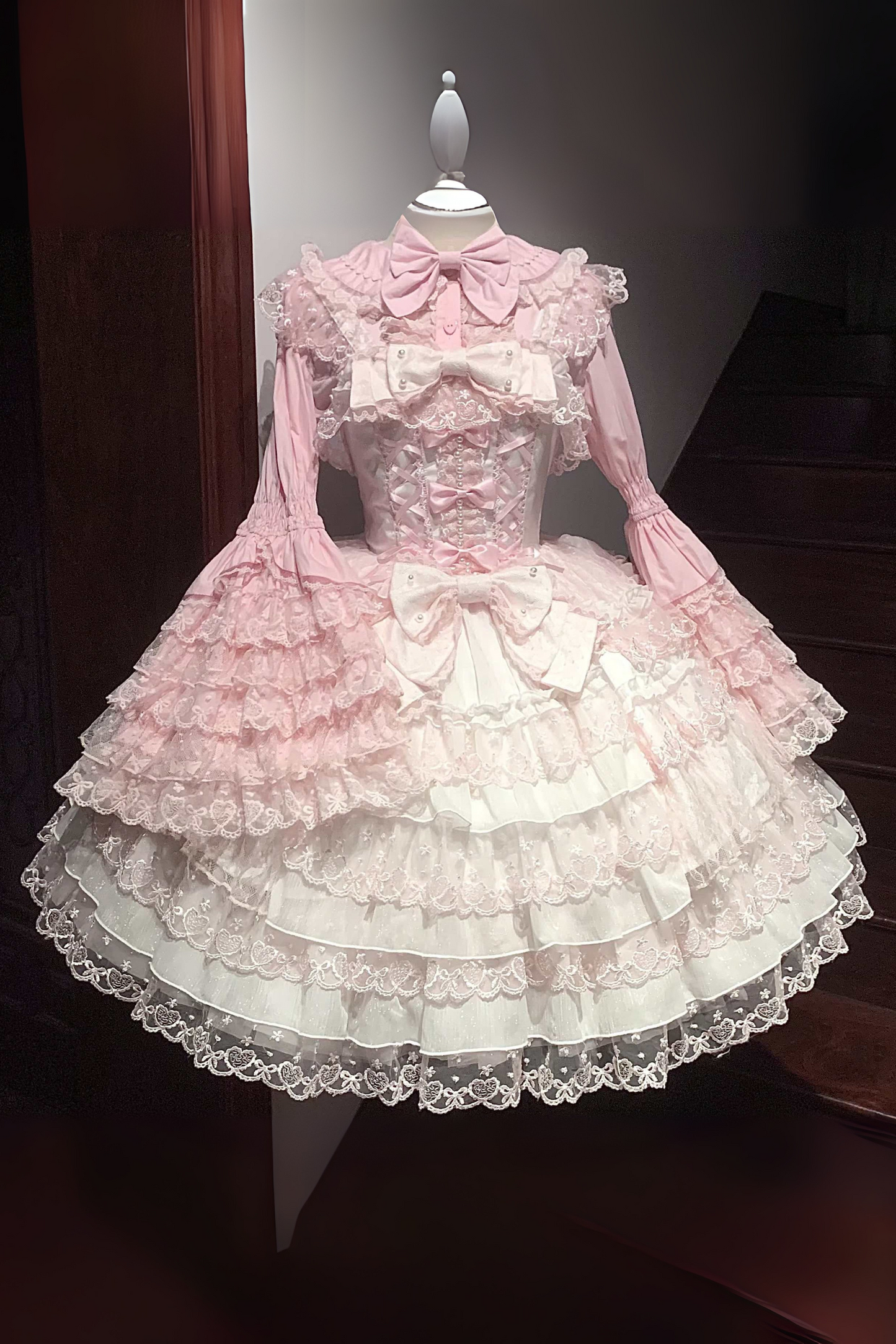 ドールレースロリータブラウス