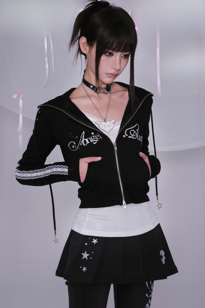 エンジェルストーンロゴY2Kパーカー