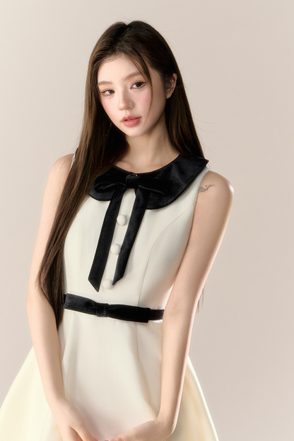 フレンチエリザベスケープドレス