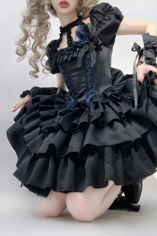 [Pre-order product] Generation Lace-up Chic Dress