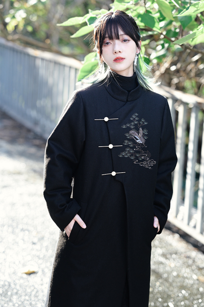 Retro Chinacross Body Coat