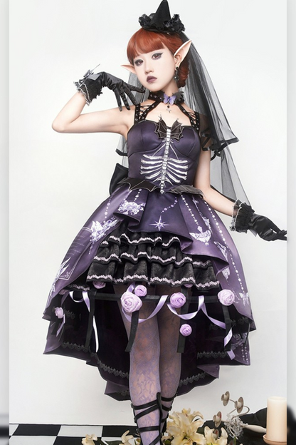 Dark Vampire Dress + Rose Out Skirt