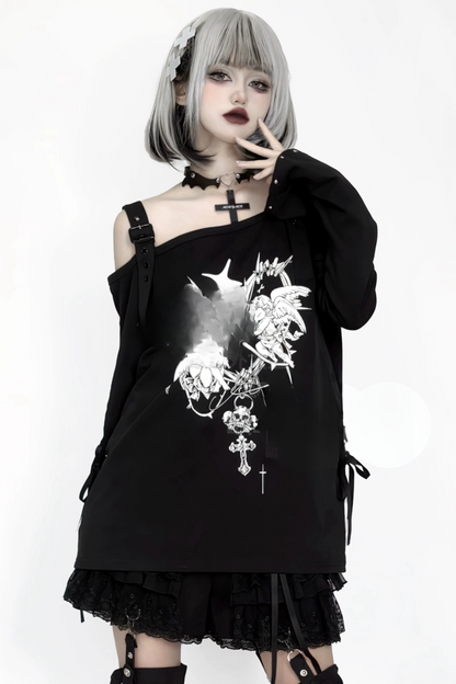 [Reservation product] Subcult mode Angel Tops