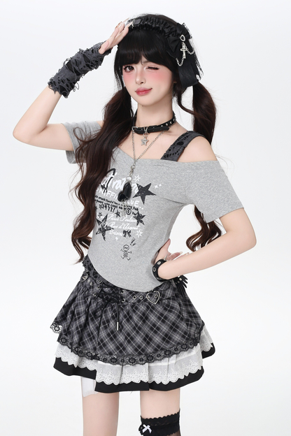 Sweet Cool Star Slim Top