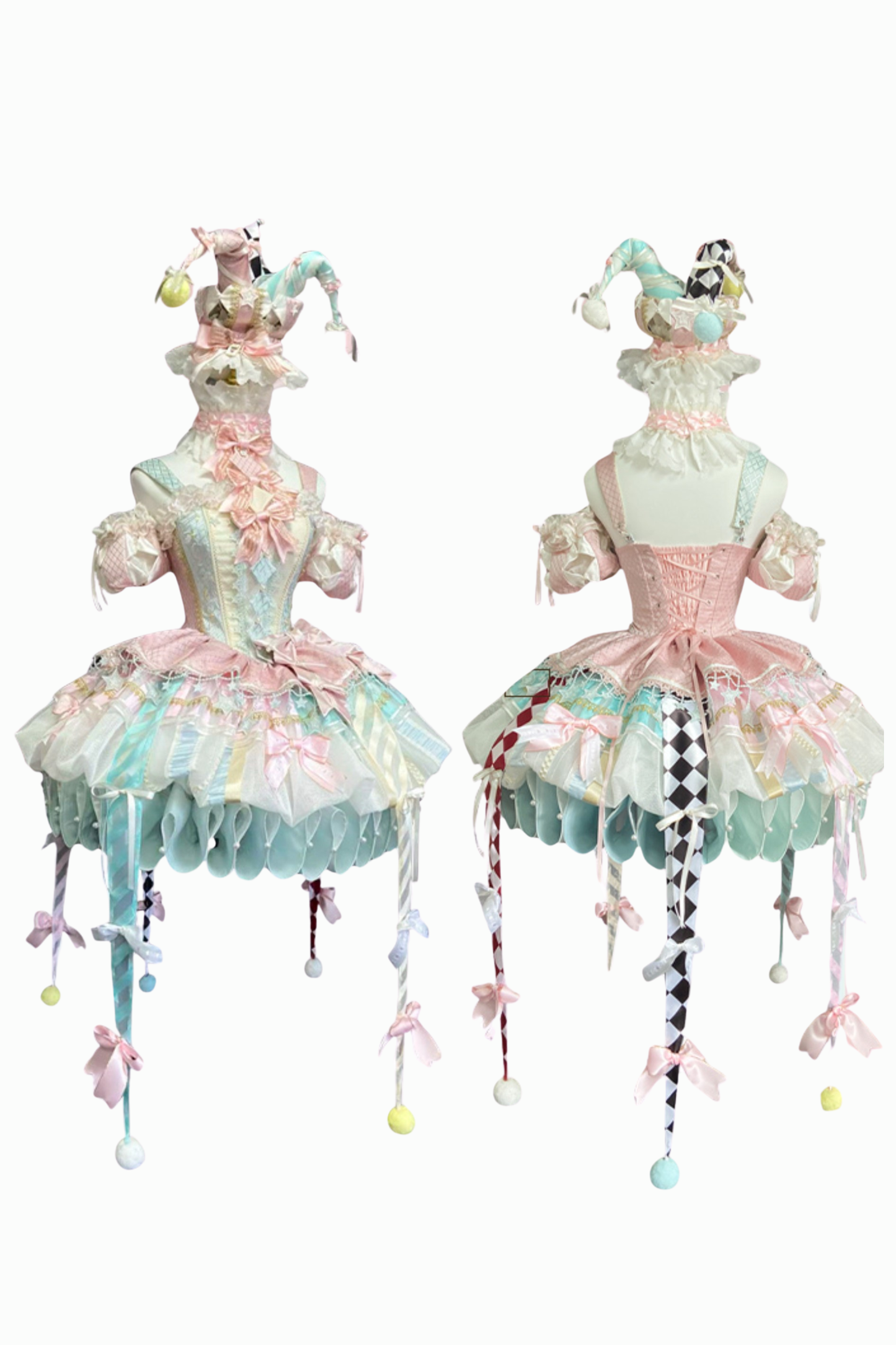 【12月26日予約締切】サーカスシリーズファンフェアキャンディカラーロリータピエロドレス＋フルセットA/B