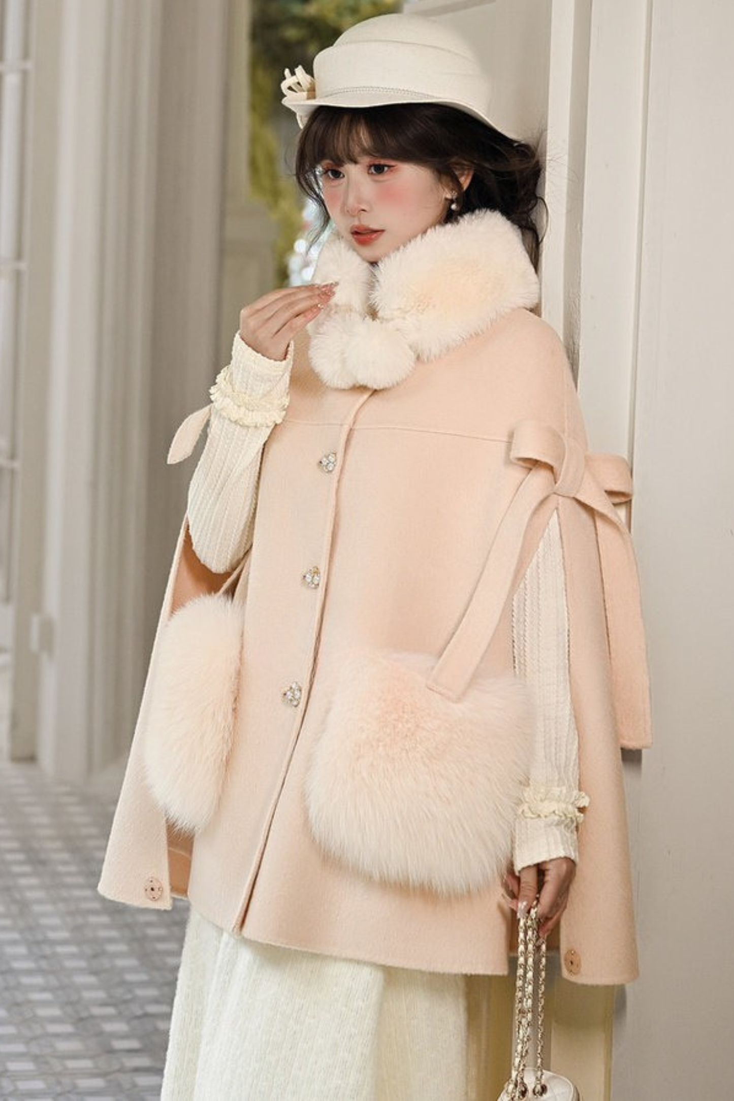 リボンスリーブスイートコート