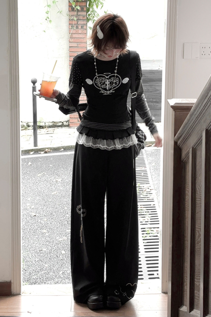 Heart Angel Paradise Top + Wide Pants