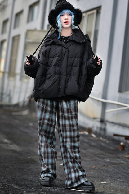 White Duck Hooded Down Jacket