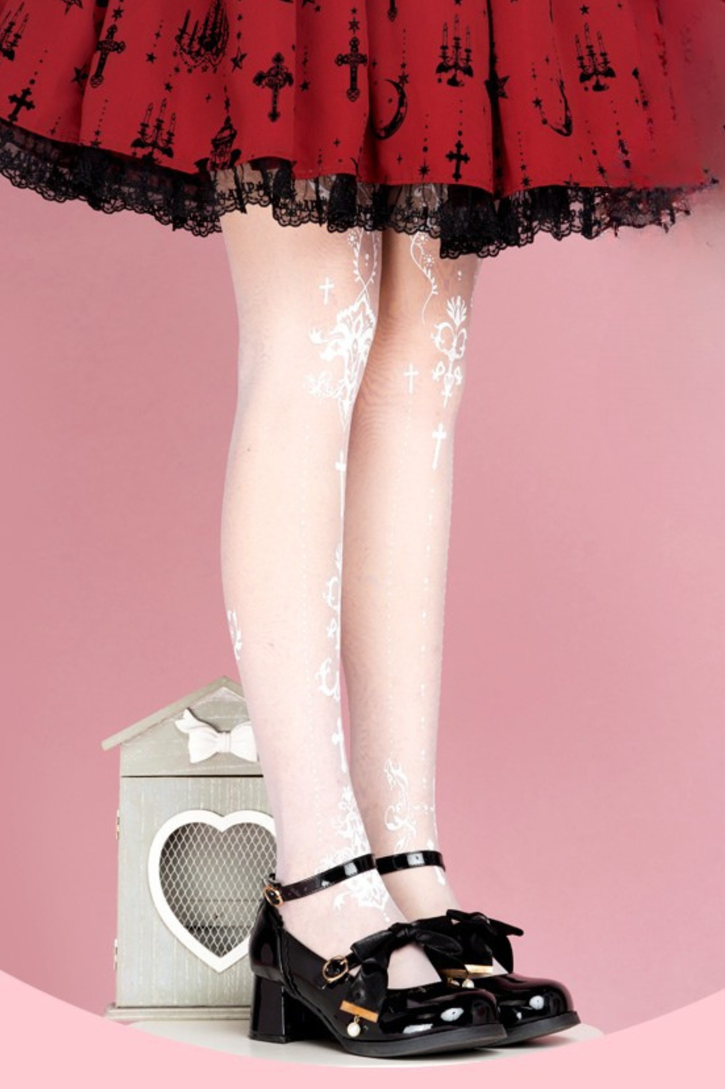 クロステーマロリータシアータイツ