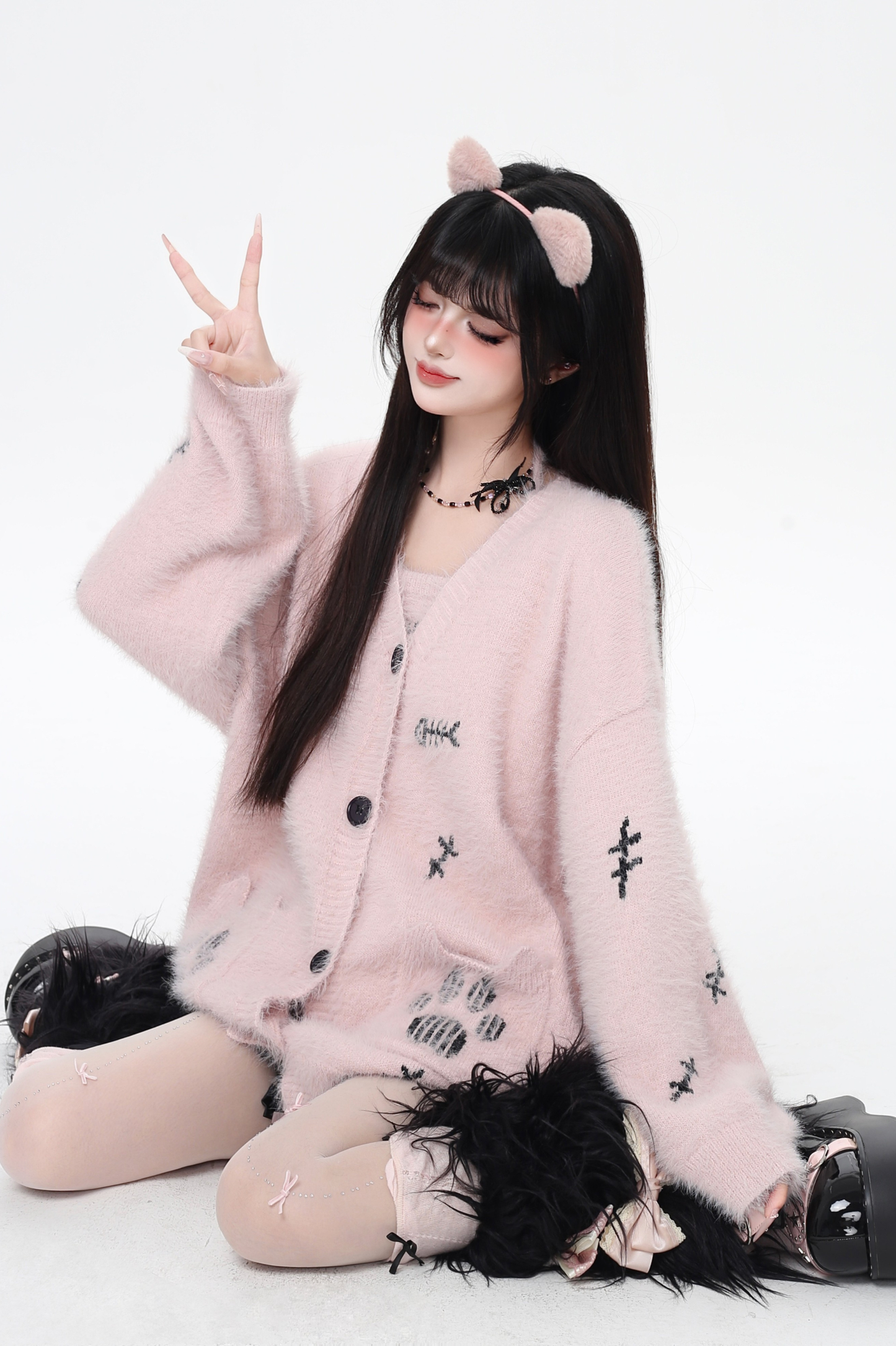 Sweet Girl Two Piece Cardigan