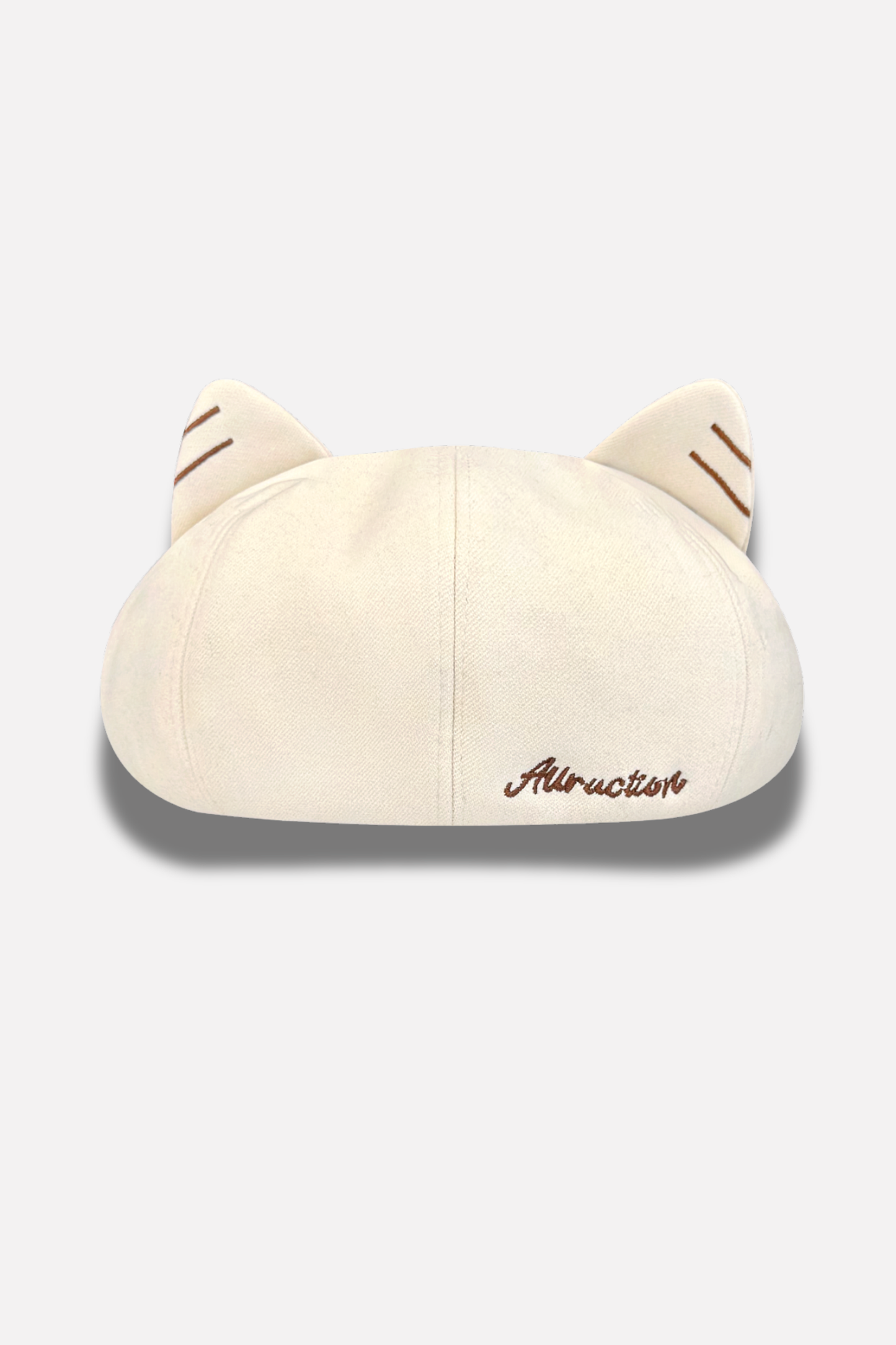 Cat Ear Embroidery Beret